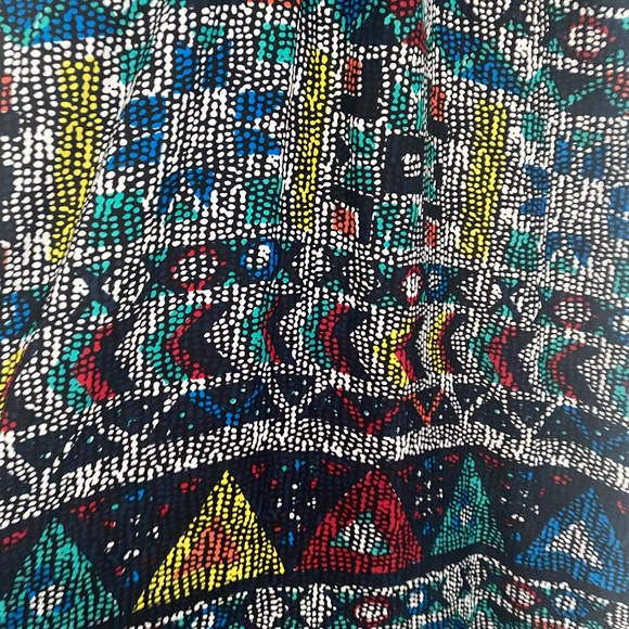 Urban Outfitters Silence & Noise Kingston Mosaic Maxi Dress - Picture 12 of 13